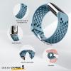 6 Pack Band Compatible with Fitbit Charge 5 Bands Women Men - Breathable Sport Band Soft Waterproof Replacement Wristbands Strap for Fitbit Charge 5 Advanced Fitness Tracker, 3 Pack view 4