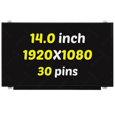 PEHDPVS Screen Replacement 14.0" N140HCE-EN1 Rev.C2 LCD Screen Replacement for Laptop 30Pins FHD 1920x1080 LED (Non-Touch) IPS Display