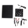 10W 12V USB Solar Panel Powered Fan Watertight Appliances for Traveling Small Chicken Coops, Solar Panel Fan Kit, Greenhouses, Sheds, Pet Houses, Window deplete, Solar Panel Fan Kit, 10W 12V USB S view 1