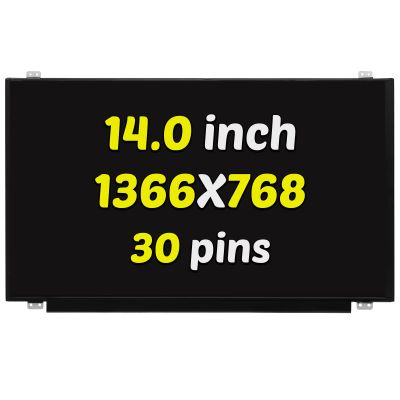 PEHDPVS Screen Replacement 14.0" for N140BGE-EB3 N140BGA-EA3 LCD Screen Replacement HD 1366X768 30PIN LCD Screen Display Digitizer Assembly