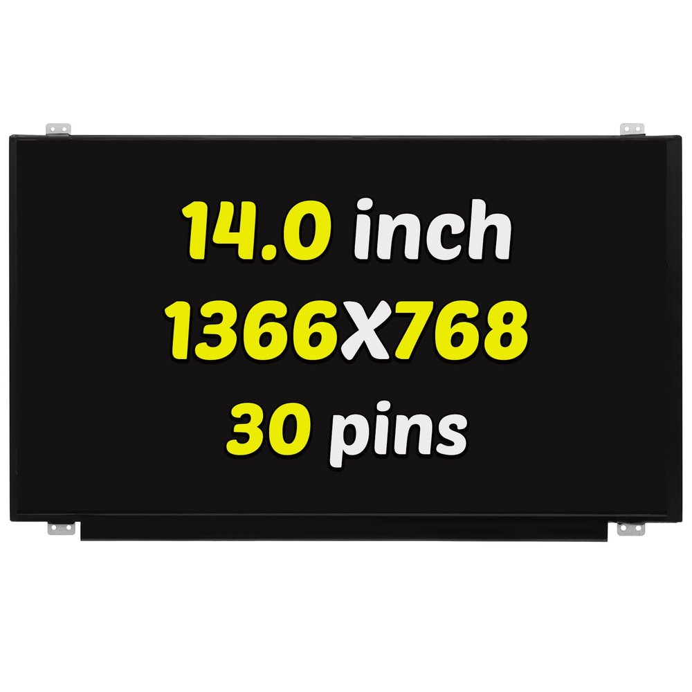 PEHDPVS Screen Replacement 14.0" for N140BGE-EB3 N140BGA-EA3 LCD Screen Replacement HD 1366X768 30PIN LCD Screen Display Digitizer Assembly
