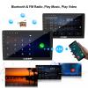 2025 CUSP Car Stereo Radio GPS 9 Inch Android Double Din Navigation HD 1280*720 Pixel Touch Screen Bluetooth FM Wirelss Apple Car Play,Mirror Link,Camera,In Dash Kit Auto Multimedia Player Head Unit view 2