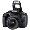 Canon EOS 4000D / Rebel T100 Digital SLR Camera Body w/Canon EF-S 18-55mm f/3.5-5.6 Lens 3 DSLR Kit Bundled with Complete Accessory Bundle + 64GB Flash & More - International Model (Renewed), Black view 2