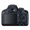Canon EOS 4000D / Rebel T100 Digital SLR Camera Body w/Canon EF-S 18-55mm f/3.5-5.6 Lens 3 DSLR Kit Bundled with Complete Accessory Bundle + 64GB Flash & More - International Model (Renewed), Black view 3
