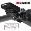 KOM Cycling Quick Release Stem Mount and KOM Cycling CM06 Quick Release GoPro Computer Mount for Wahoo and Garmin Bike Computers Bundle view 2