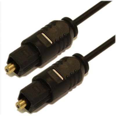 MyCableMart 50ft Slim Toslink Digital Optical Audio Cable (SPDI/F)