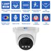 GW Security 8 Channel NVR UltraHD 12MP 4K @30FPS Face/Human/Vehicle Detection PoE Security Camera System with 4 x 12MP IP Microphone Smart AI Dome Cameras, Color Night Vision, Outdoor/Indoor Camera view 2