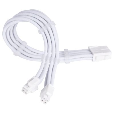 SilverStone PP07E-EPS8W Super Flexible PSU Extension Cable, 1 x EPS12V 8pin (4+4), SST-PP07E-EPS8W-V2