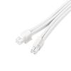 SilverStone PP07E-EPS8W Super Flexible PSU Extension Cable, 1 x EPS12V 8pin (4+4), SST-PP07E-EPS8W-V2 view 2