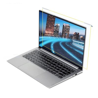 LIGUOYI HD Screen Protector, Antis Blue Light Filter for Eye Protection, Widescreen Laptop Frame Hanging Type Screen Protector Film, 2mm Thick, Antis Scratch, Removable, Reusable