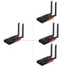 BovBox 1TX*3RX Wireless HDMI Tansmitter and Receiver 2.4/5.8GHz 1080P Full HD,with HDMI Loop-Out and IR Remote Control for DSLR Camera Projector Laptop view 1