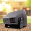 EMB ES502 500 Watts 2-Way 5.25" Outdoor Indoor Speakers with Powerful Bass | Effortless Mounting Swivel Brackets | All Weather Resistance | Expansive Stereo Sound Coverage | Sold in Pairs, Black view 2