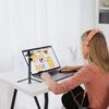 JCWINY 30" Tall Webcam Stand Tripod Extendable Desktop Tabletop Webcam Tripod Web camera Mount Aluminum Desk Tripods Stand for Logitech Brio Webcams C925e C922x C930e C922 C930 C920 C615 iPhone Camera view 2