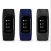iBREK for Garmin Vivosmart 5 Bands,Replacement Watch Bands for Women Men Large Small(No Tracker)-Small,3 Pack:Black&Gray&Navy view 2