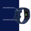 iBREK for Garmin Vivosmart 5 Bands,Replacement Watch Bands for Women Men Large Small(No Tracker)-Small,3 Pack:Black&Gray&Navy view 4