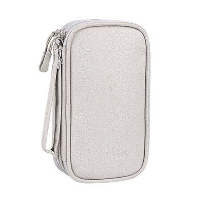 Mobestech Portable Electronics Organizer Bag Storage Case for Cables Earphones Usb Drives and Chargers for Travel and Business Trips