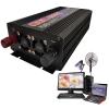 3000W/4000W/5000W/6000W Pure Sine Wave Inverter Dc Power Inverters DC 12V 24V 48V/60V To AC 110V 220V High Efficient Power Inverter For Car Device/Laptop/Camera/Cell Phone,Outdoor,4000W-48Vto220V view 2