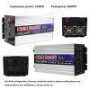 3000W/4000W/5000W/6000W Pure Sine Wave Inverter Dc Power Inverters DC 12V 24V 48V/60V To AC 110V 220V High Efficient Power Inverter For Car Device/Laptop/Camera/Cell Phone,Outdoor,5000W-48Vto110V view 4