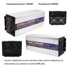 3000W/4000W/5000W/6000W Pure Sine Wave Inverter Dc Power Inverters DC 12V 24V 48V/60V To AC 110V 220V High Efficient Power Inverter For Car Device/Laptop/Camera/Cell Phone,Outdoor,6000W-60Vto110V view 4