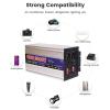 3000W/4000W/5000W/6000W Pure Sine Wave Inverter Dc Power Inverters DC 12V 24V 48V/60V To AC 110V 220V High Efficient Power Inverter For Car Device/Laptop/Camera/Cell Phone,Outdoor,5000W-12Vto110V view 3
