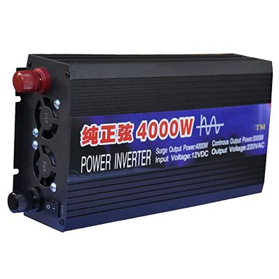 3000W/4000W/5000W/6000W Pure Sine Wave Inverter Dc Power Inverters DC 12V 24V 48V/60V To AC 110V 220V High Efficient Power Inverter For Car Device/Laptop/Camera/Cell Phone,Outdoor,4000W-24Vto110V