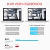 16Ch POE 4K 8MP 5MP 30FPS Realtime Security NVR Video Audio Recorder Surveillance CCTV System with NO Hard Drive,Support up to 20TB with 2 Storage Bays,16-CH Simultaneous Playback,for POE IP Camera view 2