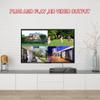 16Ch POE 4K 8MP 5MP 30FPS Realtime Security NVR Video Audio Recorder Surveillance CCTV System with NO Hard Drive,Support up to 20TB with 2 Storage Bays,16-CH Simultaneous Playback,for POE IP Camera view 4