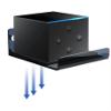 For Amazon Fire TV Holder Wall Hanger Stand Translucent Wall Mount Stand Transparent Stand Amazon Fire TV Accessories Rack (Amazon Fire TV, Black) view 4