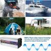 3000W/4000W/5000W/6000W Pure Sine Wave Inverter Dc Power Inverters DC 12V 24V 48V/60V To AC 110V 220V High Efficient Power Inverter For Car Device/Laptop/Camera/Cell Phone,Outdoor,6000W-48Vto220V view 3