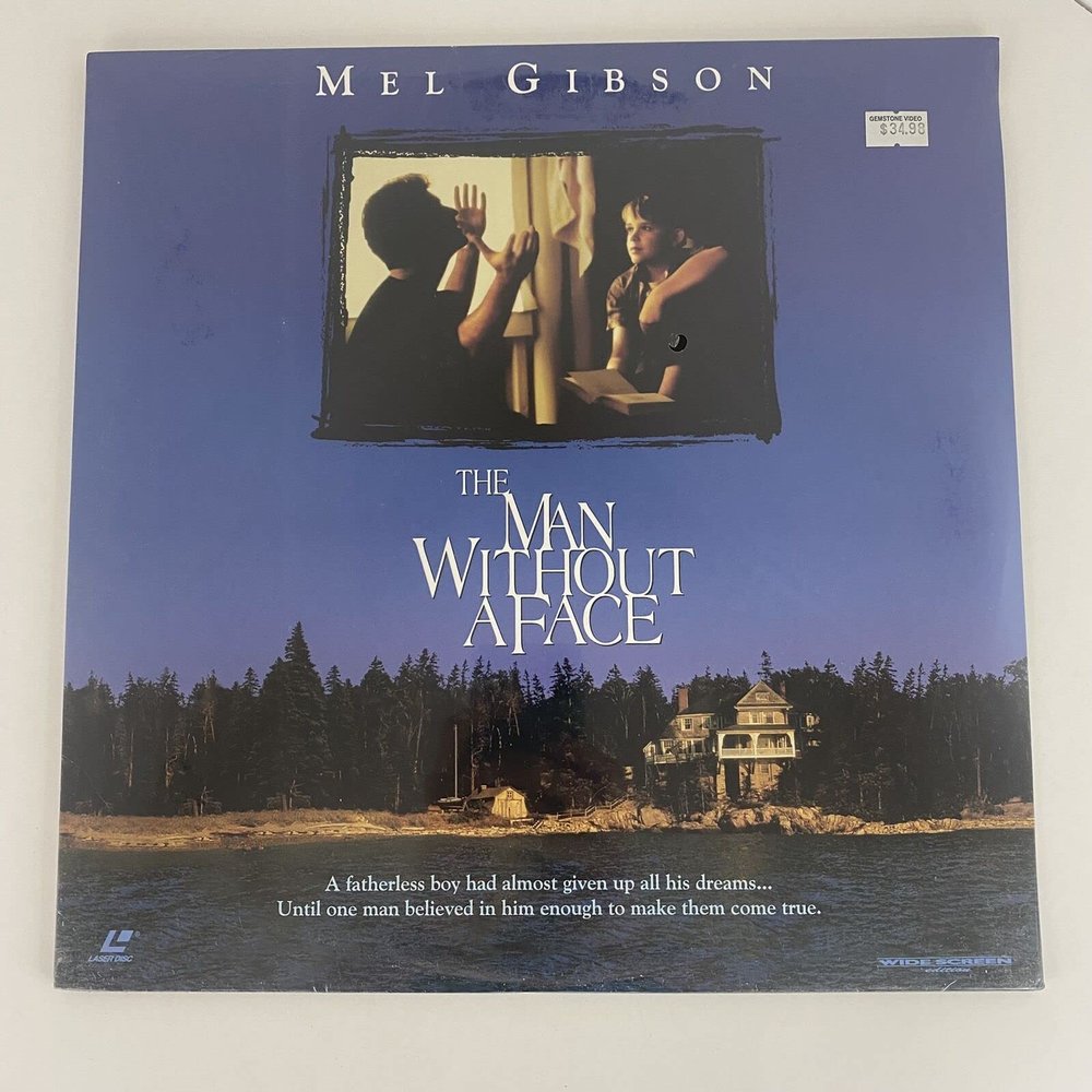 The Man Without a Face Laserdisc Widescreen Edition Mel Compatible with Gibson