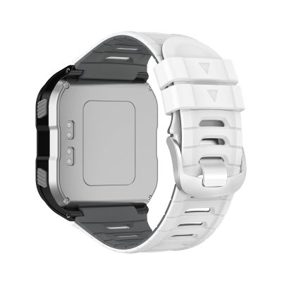 DJDLFA Silicone Watch Band for Garmin Forerunner 920XT Colorful Strap Replacement Bracelet Training Sport Watch Wristband Accessories (Color : White Gray)