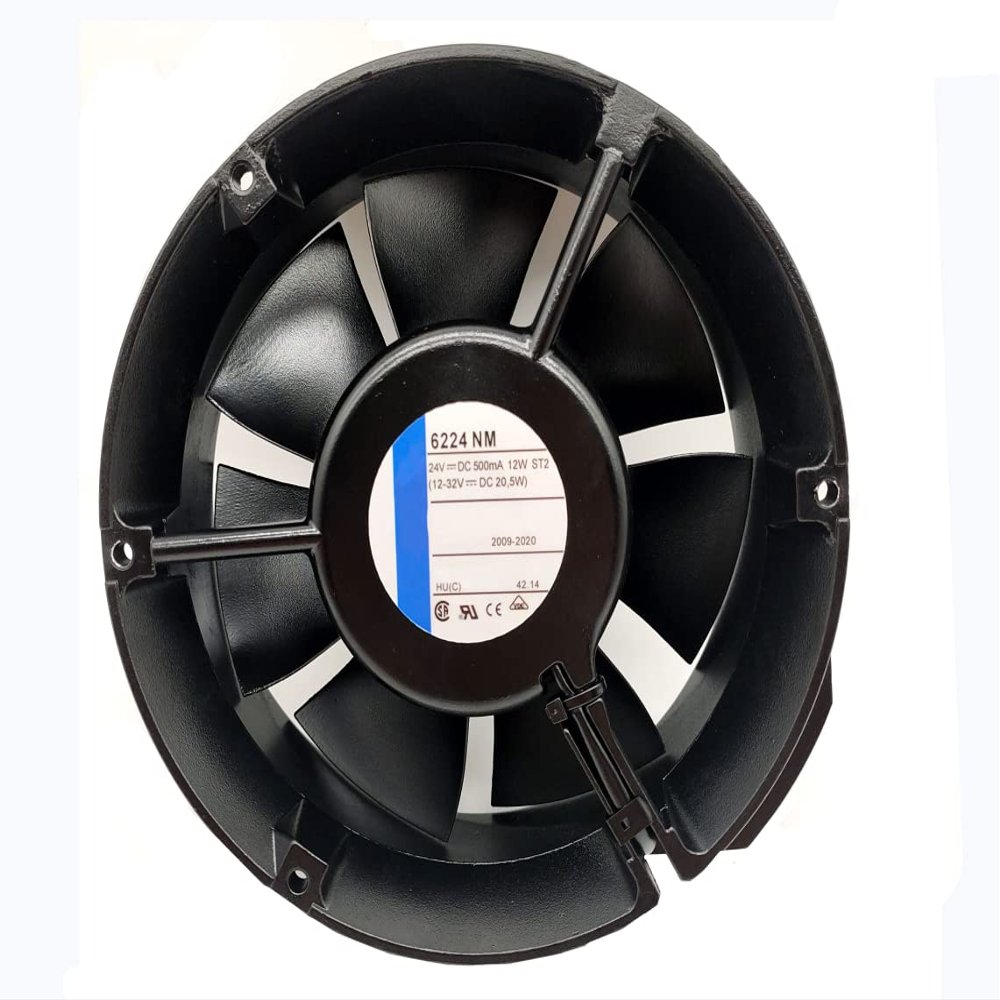 6224 NM 24VDC 500mA 12W 170X170X50mm Cooling Fan 17050mm 6224NM