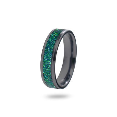 CNICK Tesla Smart Ring Accessories: Ceramic Ring for Model 3/Y/X/S and Cybertruck to Replace Key Card Key fob. (Opal, 9.5)