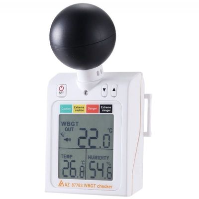 AZ-87783 Wearable WBGT Meter Heat Stress Meter for Indoor Outdoor Use