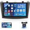 Android 13 Car Stereo for Mazda 3 2009-2013,9 Inch Touchscreen Car Radio Android Head Unit with Mirror Link GPS WiFi Bluetooth FM/RDS Radio SWC Dual USB/AUX-in+Backup Camera[1+32G] view 1