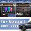 Android 13 Car Stereo for Mazda 3 2009-2013,9 Inch Touchscreen Car Radio Android Head Unit with Mirror Link GPS WiFi Bluetooth FM/RDS Radio SWC Dual USB/AUX-in+Backup Camera[1+32G] view 2