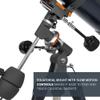 Celestron AstroMaster 130EQ Newtonian Telescope + Celestron Omni 2X Barlow Lens Bundle view 4