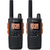 Cobra RX680 2 Watt Rugged Walkie Talkies - ( 2 Pack ) & HHRT50 Road Trip Cb Radio - Emergency Radio, Travel Essentials, 2-Way Handheld Black Radio with Rooftop Magnet Mount Antenna view 2