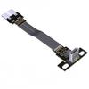 QJJ USB3.0 Type-C Male to Micro-B Female OTG Flat Cable (10cm, T5T-W6B) view 1
