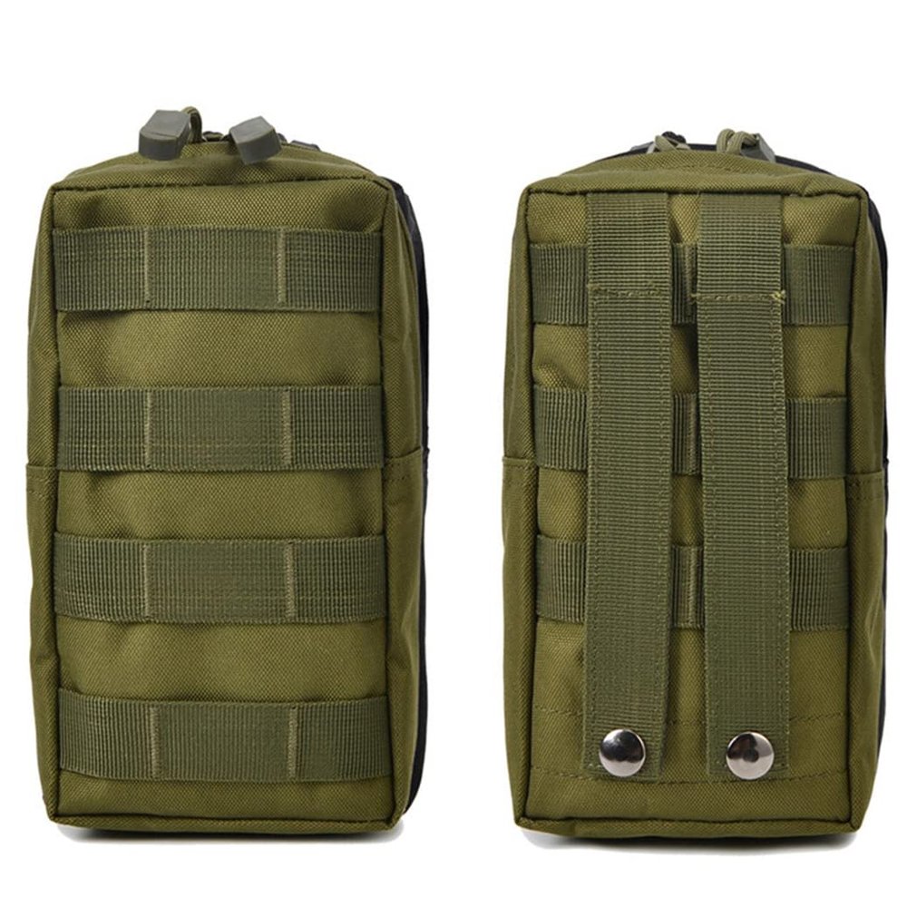 SALONED Universal Multifunction Sports Waist Bag Outdoor Mobile Phone Bag For Cycling Camping(Armygreen)