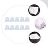 FOMIYES 10pcs Nail Cleaner Pouches Non-woven Dust Collector Bags for Nail Salons Elastic Cord Design for for Dust Manicure view 3