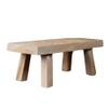 DECHOUS Step Stool Tree Stump Stool Desktop Wooden Statue Wooden Sculpture Portable Bed Small Step Ladder for Kitchen Bathroom (As Shown) Mushroom Kitchen view 1