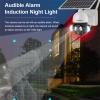 4MP 4G Solar Powered Security Camera Outdoor, Color Night Vision Surveillance Camera, Motion Detection, 2-Way Audio, Siren Alarm,IP65 Waterproof view 3