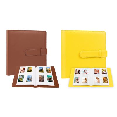 2 Pcs 256 Photos Album for Fujifilm Instax Mini Camera/Polaroid 2x3 Pictures, 2x3 Photo Album Book for Fujifilm Instax Mini 11 9 90 70 40 8 Instant Camera, Polaroid Snap PIC-300 Z2300 Camera