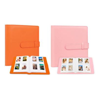 2 Pcs 256 Photos Album for Fujifilm Instax Mini Camera/Polaroid 2x3 Pictures, 2x3 Photo Album Book for Fujifilm Instax Mini 11 9 90 70 40 8 Instant Camera, Polaroid Snap PIC-300 Z2300 Camera