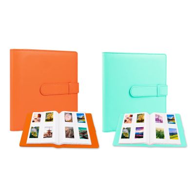 2 Pcs 256 Photos Album for Fujifilm Instax Mini Camera/Polaroid 2x3 Pictures, 2x3 Photo Album Book for Fujifilm Instax Mini 11 9 90 70 40 8 Instant Camera, Polaroid Snap PIC-300 Z2300 Camera