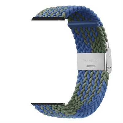 AEMALL Braided Nylon Watch Bands With Elastic Buckle For Garmin Fenix 7 7X 6 6X Pro 5X 5 3HR 945 S60 S62 QuickFit Release Strap Nylon Straps (Color : B, Size : For forerunner935)