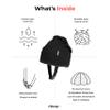 Ribcap Lenny Kids Medical Grade Protective Helmet | Anthracite | Mini/Kids Small (Head Circumference 18.5-19.5") | Soft Helmet for Epilepsy view 3