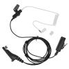 APX 6000 XPR7550e radio Earpiece with mic, 2-Wire Surveillance Headset with PTT Mic Compatible for Motorola APX6000 APX7000 APX8000 XPR6350 XPR6550 XPR7350 XPR7550 DP4600e DP4800e walkie Talkies 2Pack view 3