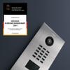 DoorBird IP Video Indoor Wall Station Intercom A1101, 4" Color Display - Surface mounting - WiFi Ethernet and POE Black Edition Special Color Black view 2